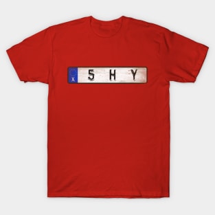 British Shy Metal Band T-Shirt